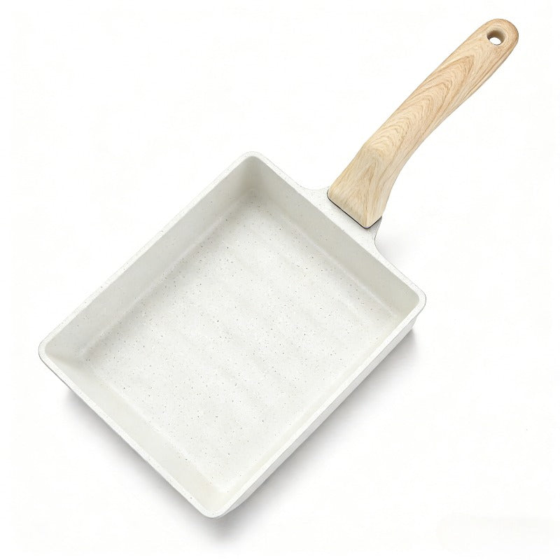 Japanese Egg Custard Pan Non-stick Frying Pan Square Steak Frying Pan Malien Stone Breakfast Pan Egg Roll Frying Pan