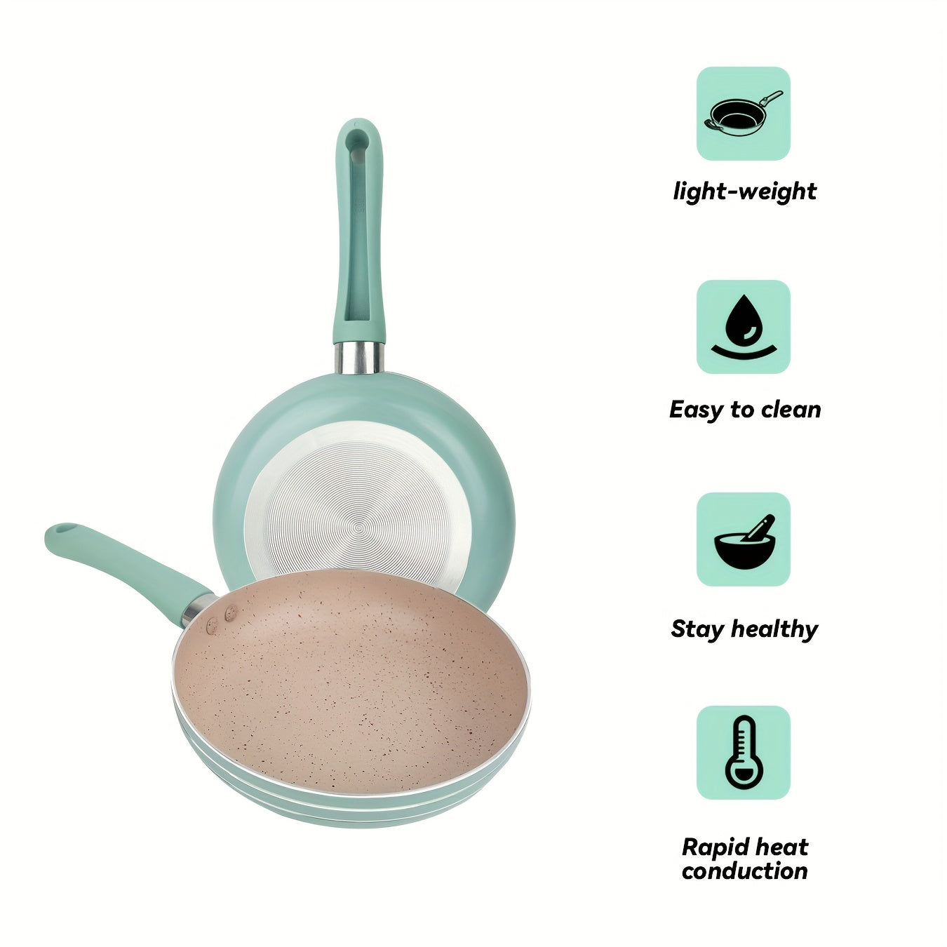 Craftsmanship Double-Bottom Aluminum Round Pot - Uniform Heat Conduction & Efficient Temperature Lock