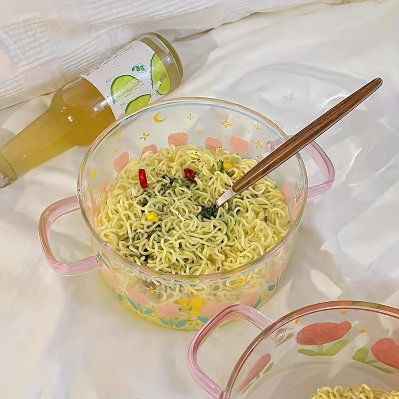 1.8L\u002F60oz Glass Cooktop Pan with Lid - Pink Heart-Shaped Suitable for Pasta, Soup, Milk | Stovetop Heat-Resistant Glass Pot, Capacity Cookware for Boiling, Simmering, Frying