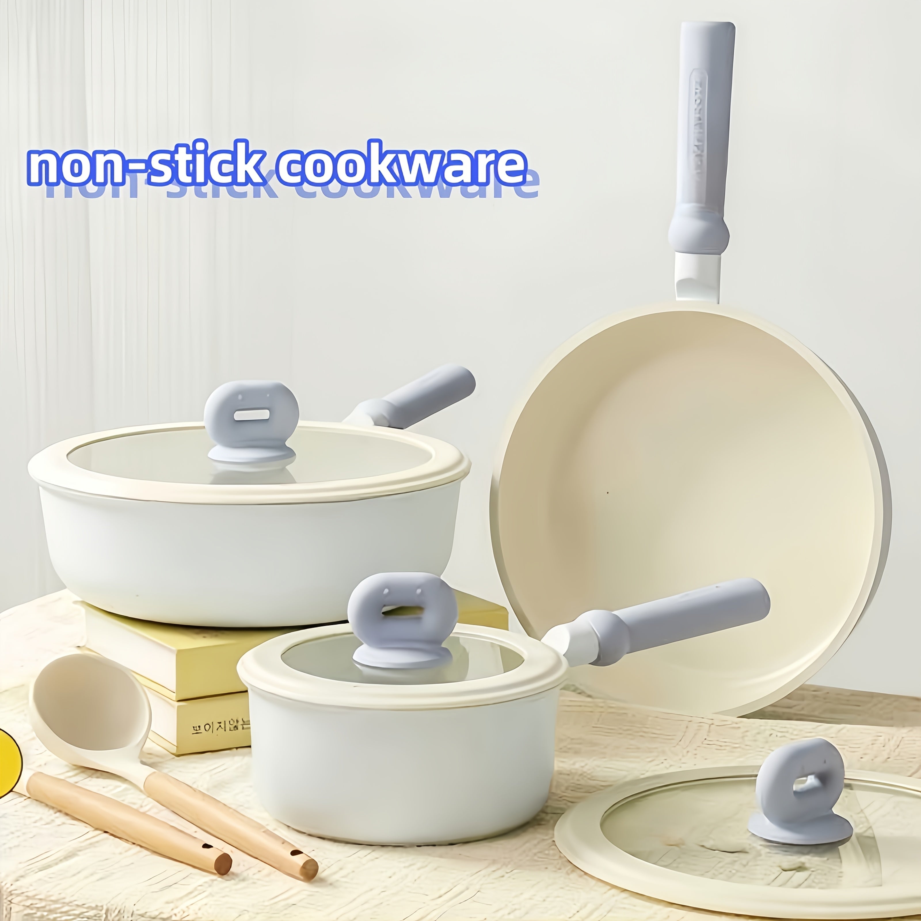 Milk Pot, Non Stick Pot, Youngsters Food Instant Noodle Pot, Boiling And Steaming Integrated Household Soup Pot