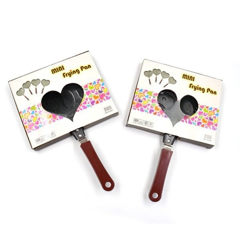 Mini Cartoon Non Stick Pan | Animal Heart Pattern Omelette Pan