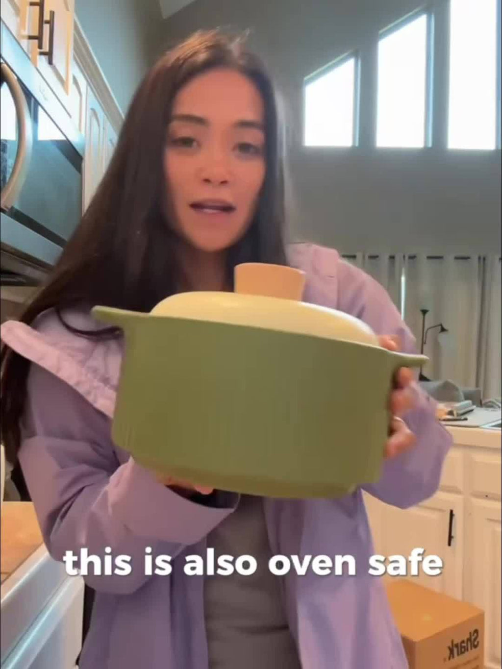 Ceramic Cooking Pot, Stew Pot - High-Temperature Resistant, Non-Stick, Easy to Clean, Making Toast- Ideal for Stews, Soups & Porridge, Suitable for Gas Stoves And Ovens, Family Gathering