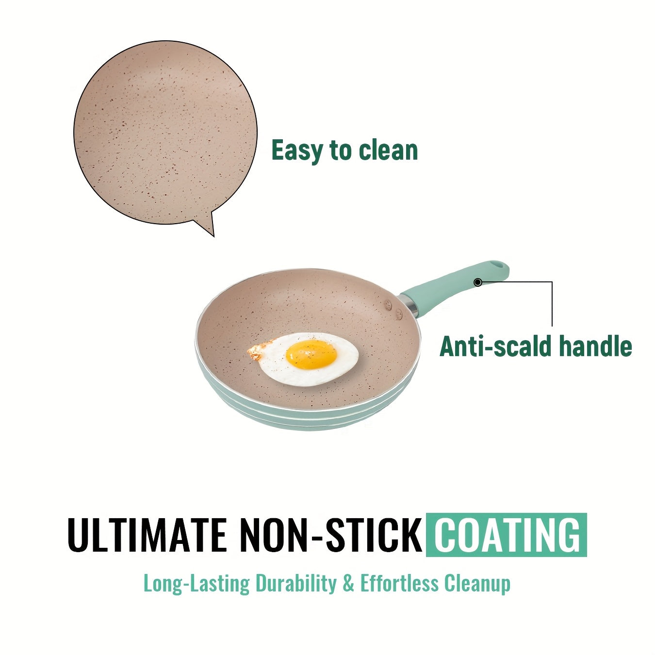 Craftsmanship Double-Bottom Aluminum Round Pot - Uniform Heat Conduction & Efficient Temperature Lock