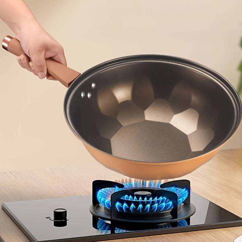 New Home Multi-functional Advanced Cast Iron Pan Non-stick Micro Pressure Pan Suitable For Fried Egg Steak Durable Heat-resistant Handle