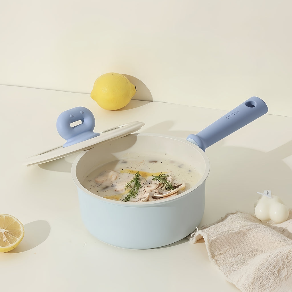 Milk Pot, Non Stick Pot, Youngsters Food Instant Noodle Pot, Boiling And Steaming Integrated Household Soup Pot