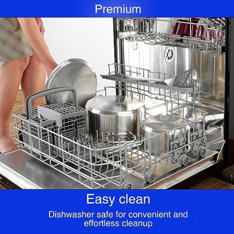 Cyrder 3 Quart Stainless Steel Pasta Pot & Stock Pot with Strainer Lid - Induction Compatible Cookware, Triple-Layer Base (-Filled), Dishwasher Safe, Two Spouts & Capsule Bottom - Multipurpose for Pasta, Soup, Vegetables - Heavy