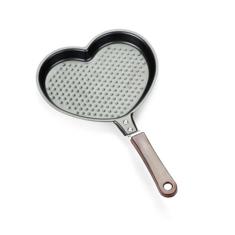 Mini Cartoon Non Stick Pan | Animal Heart Pattern Omelette Pan