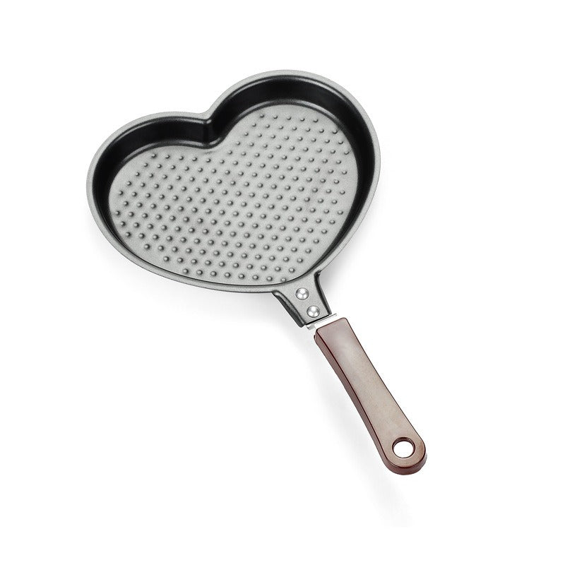 Mini Cartoon Non Stick Pan | Animal Heart Pattern Omelette Pan