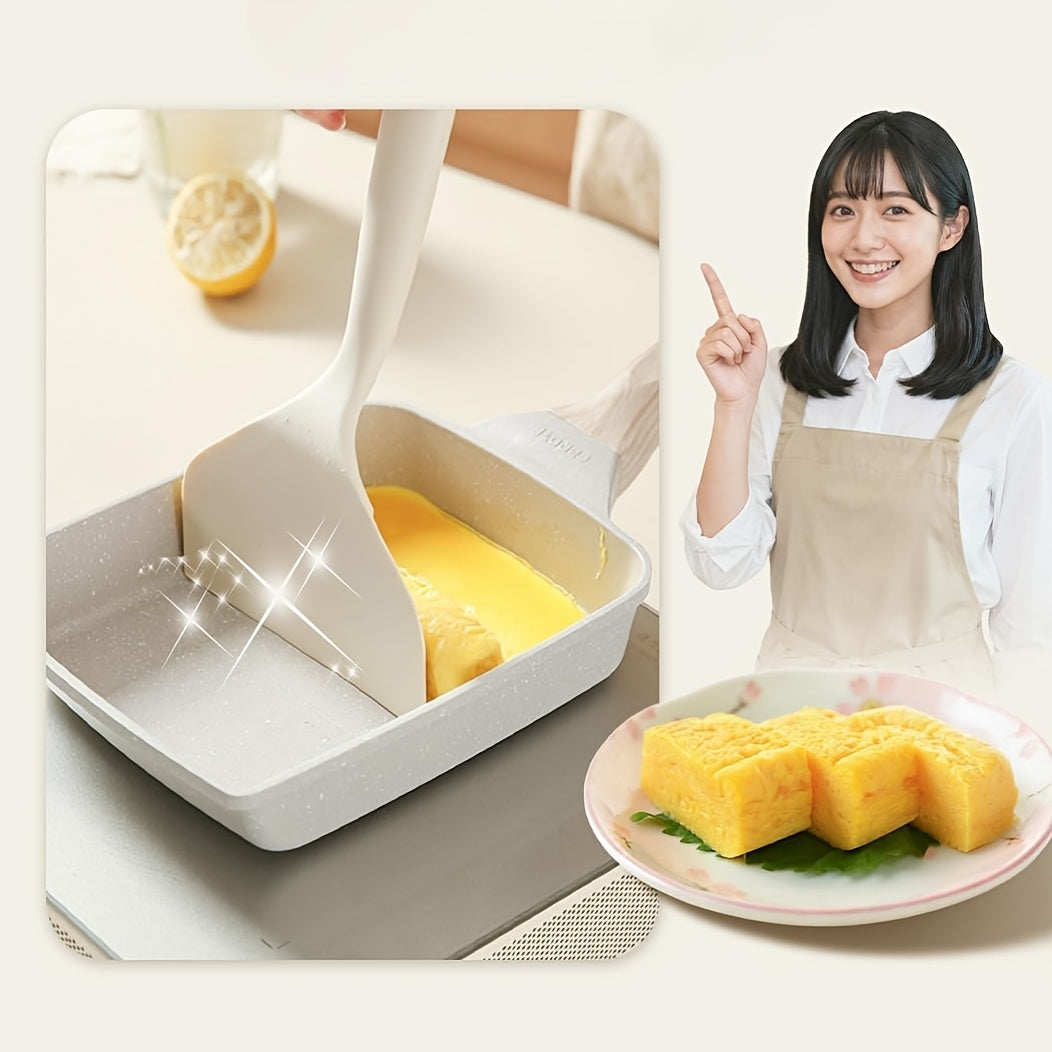 Home Japanese Cuisine Tamako Yaki Breakfast Pot, Wheat Rice Stone Non Stick Pot