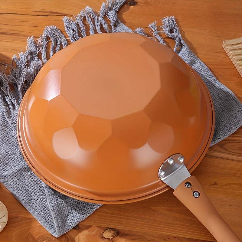 New Home Multi-functional Advanced Cast Iron Pan Non-stick Micro Pressure Pan Suitable For Fried Egg Steak Durable Heat-resistant Handle