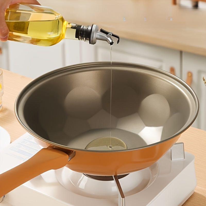 New Home Multi-functional Advanced Cast Iron Pan Non-stick Micro Pressure Pan Suitable For Fried Egg Steak Durable Heat-resistant Handle