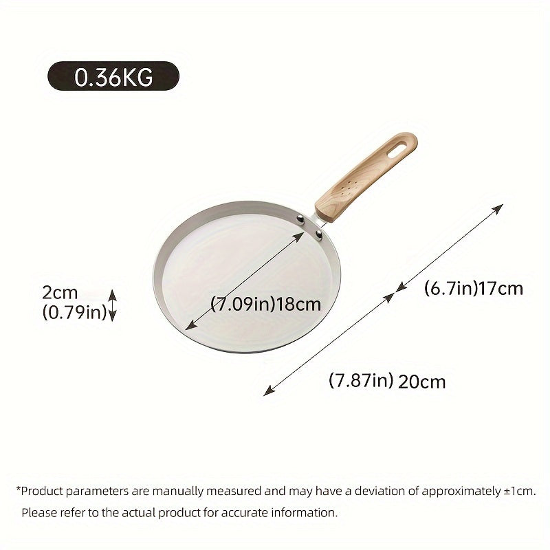 COOKER KING, 1pc Nonstick Frying Pan, Griddle Pan with Ceramic Coating, Non-Toxic, PFOA-Free, Induction Compatible, Works on All Cooktops. Kitchen Accessories, Christmas Gift